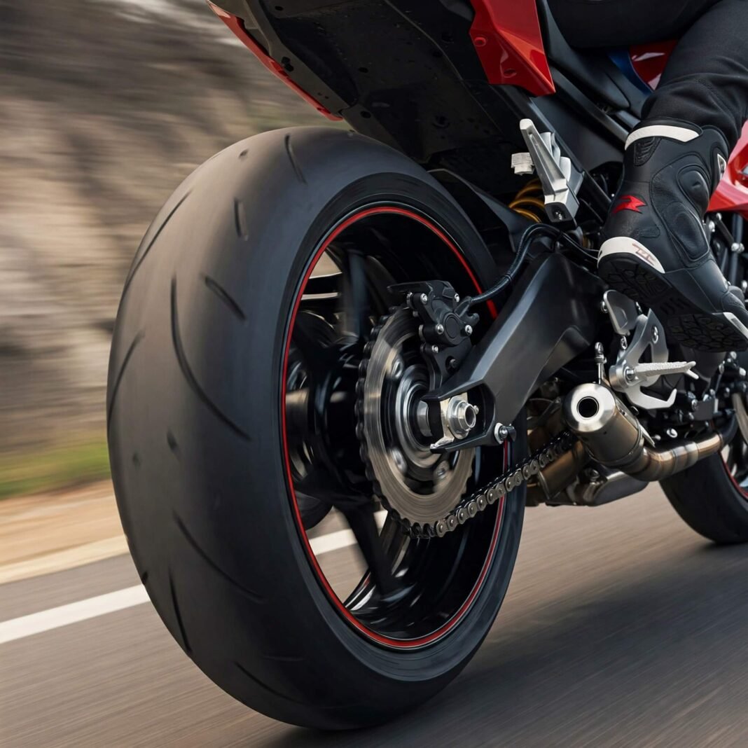 Motorcycle Chain Sprocket Motion