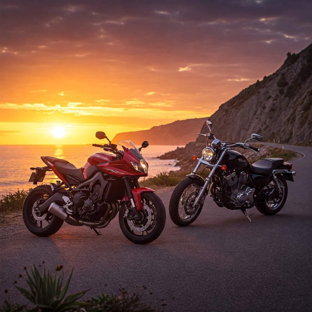 Sunset Bikes Coastal Road