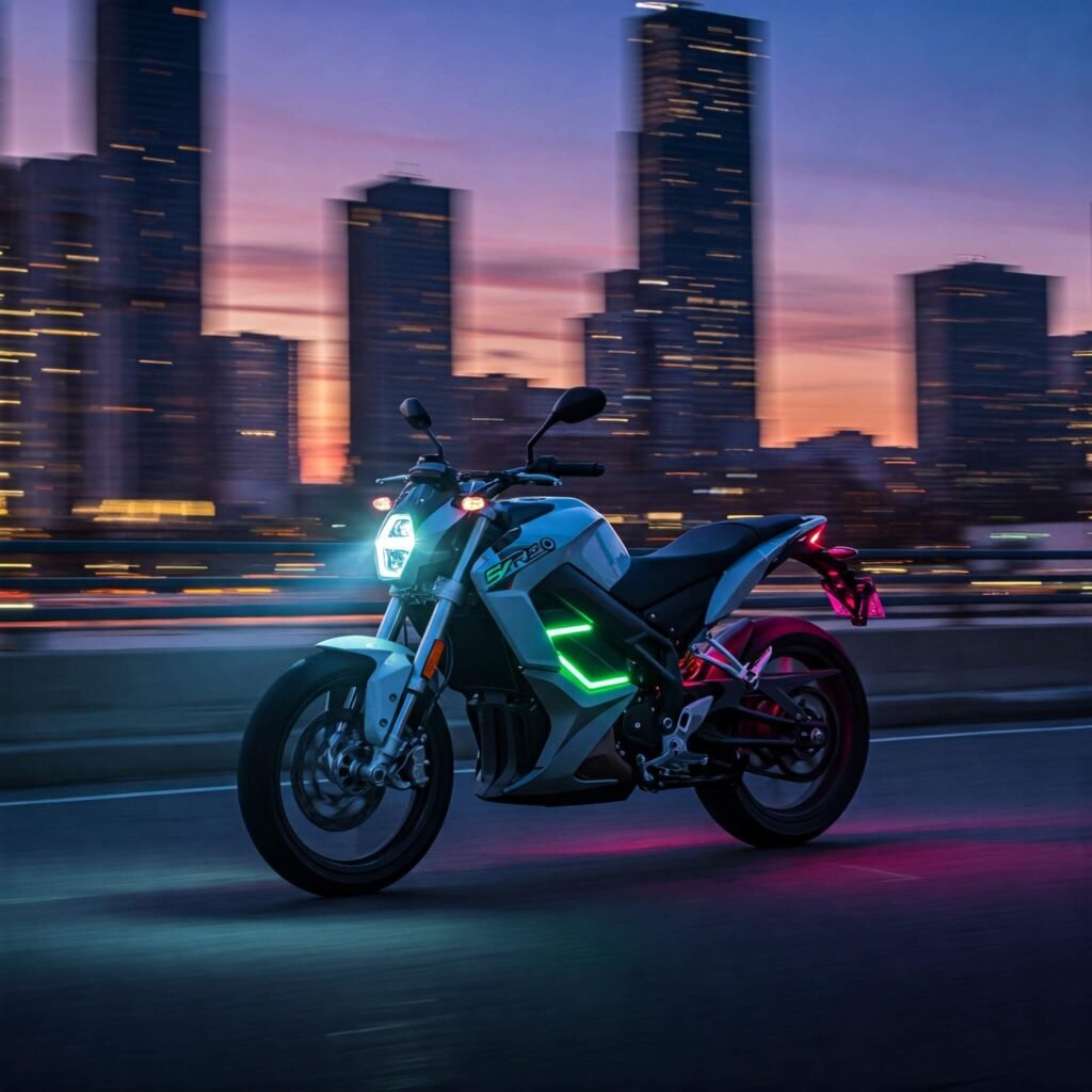 Electric Motorcycle City Speed