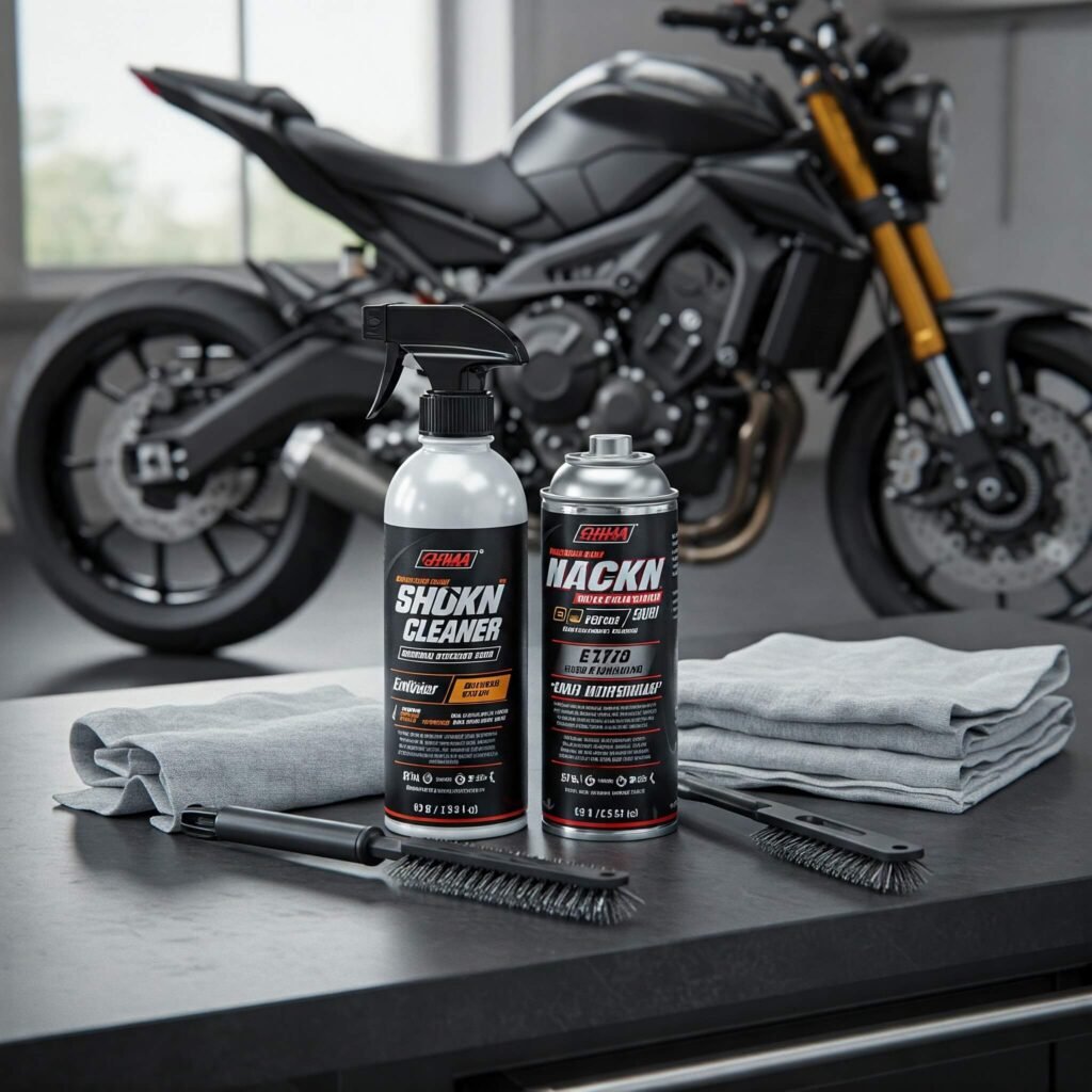 Motorcycle Chain Cleaning Tools