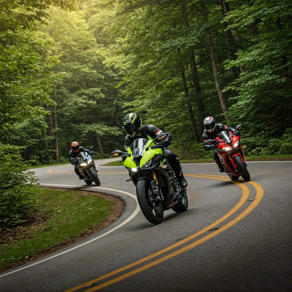 Tail of Dragon Bikers