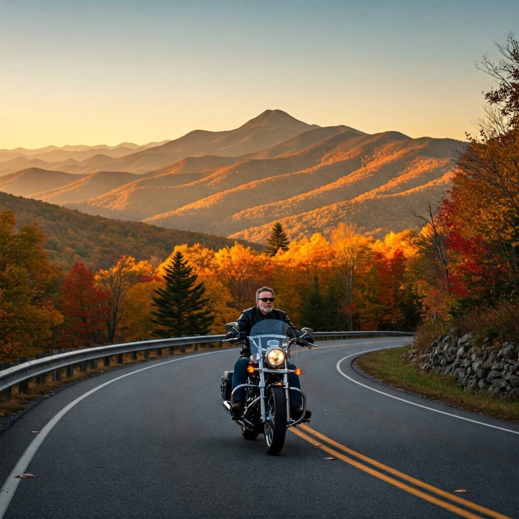 Blue Ridge Parkway Fall Motorcycle Ride