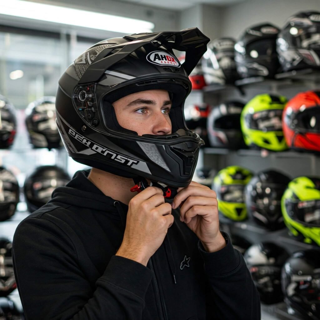 Adjusting Helmet Fit Showroom